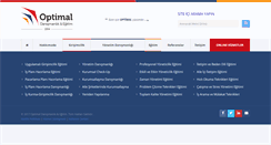 Desktop Screenshot of optimaldanismanlik.com